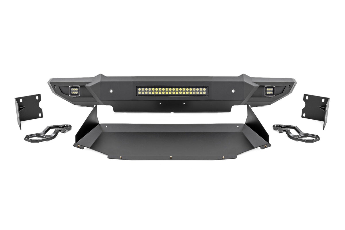 Front Bumper w/Skid Plate & Tow Hooks | Ram 1500 2WD/4WD (2019-2024)
