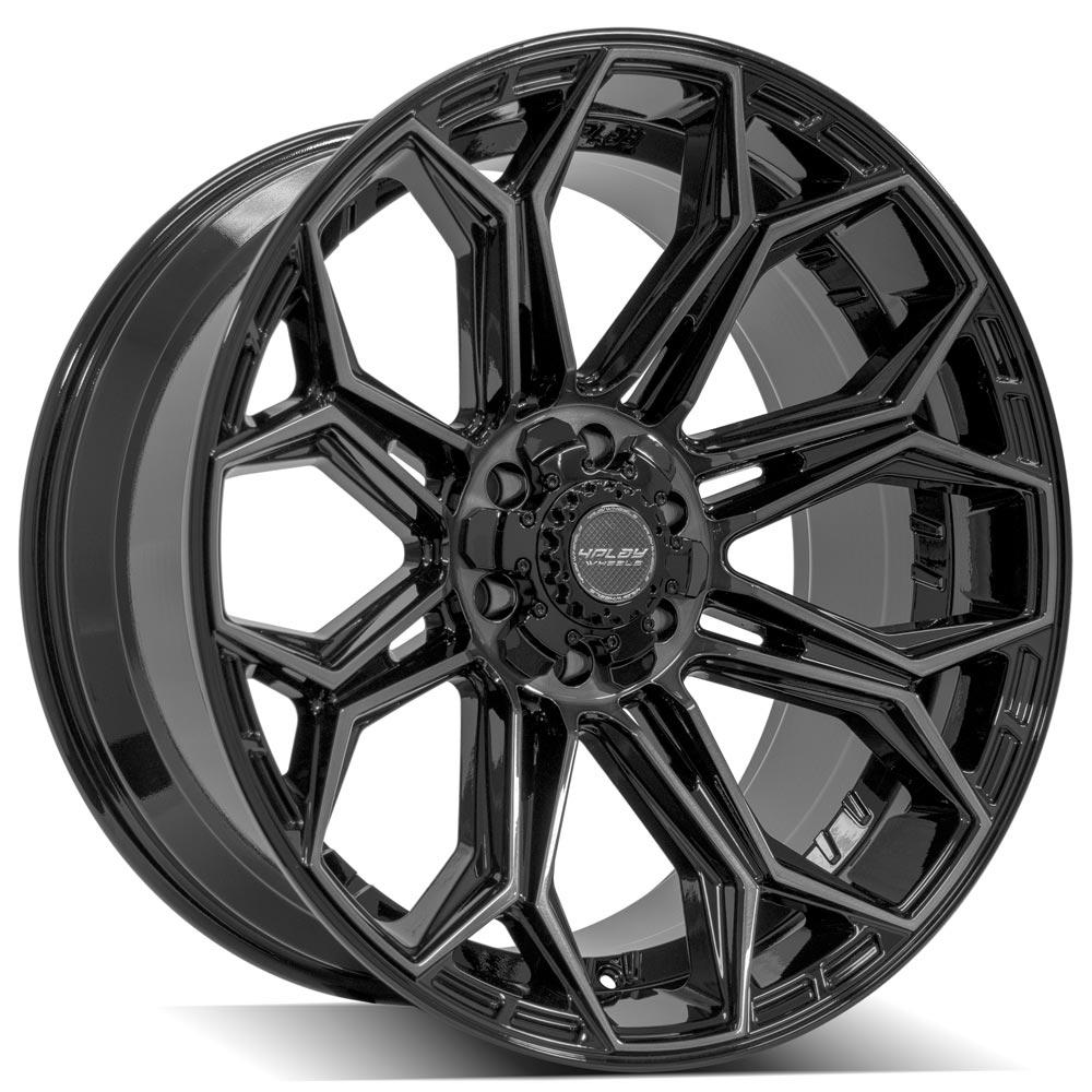 4PLAY Gen3 4P83 22x10 6x135mm & 6x5.5" -18et in Brushed Black