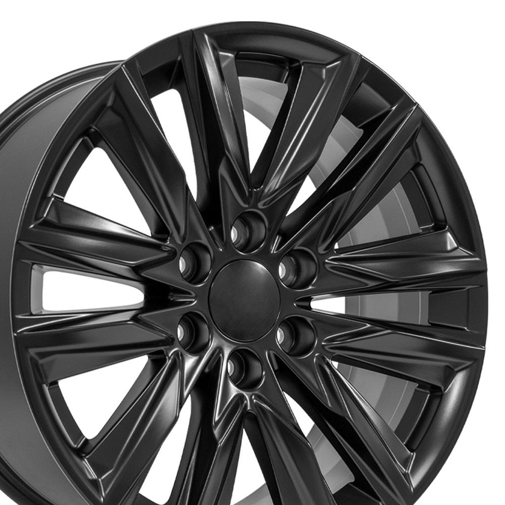 20" Replica CA91 fits Cadillac Escalade 20x9 Satin Black