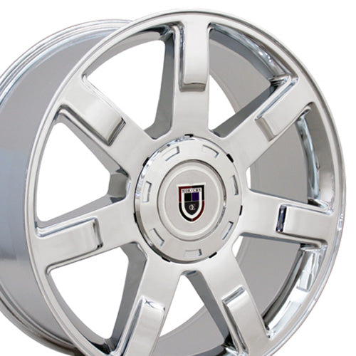 22" Replica CA80 fits Cadillac Escalade 22x9 Chrome