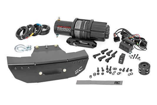 Winch Mount | RS4500S | Polaris RZR Turbo S4