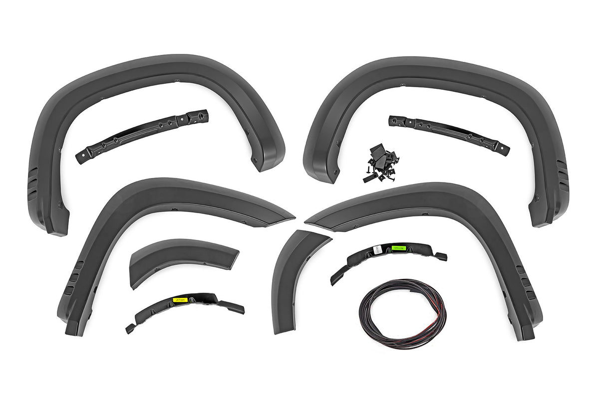 Fender Flares | SF1 | GXG Tungsten | Chevy Silverado 1500 2WD/4WD (2019-2024)