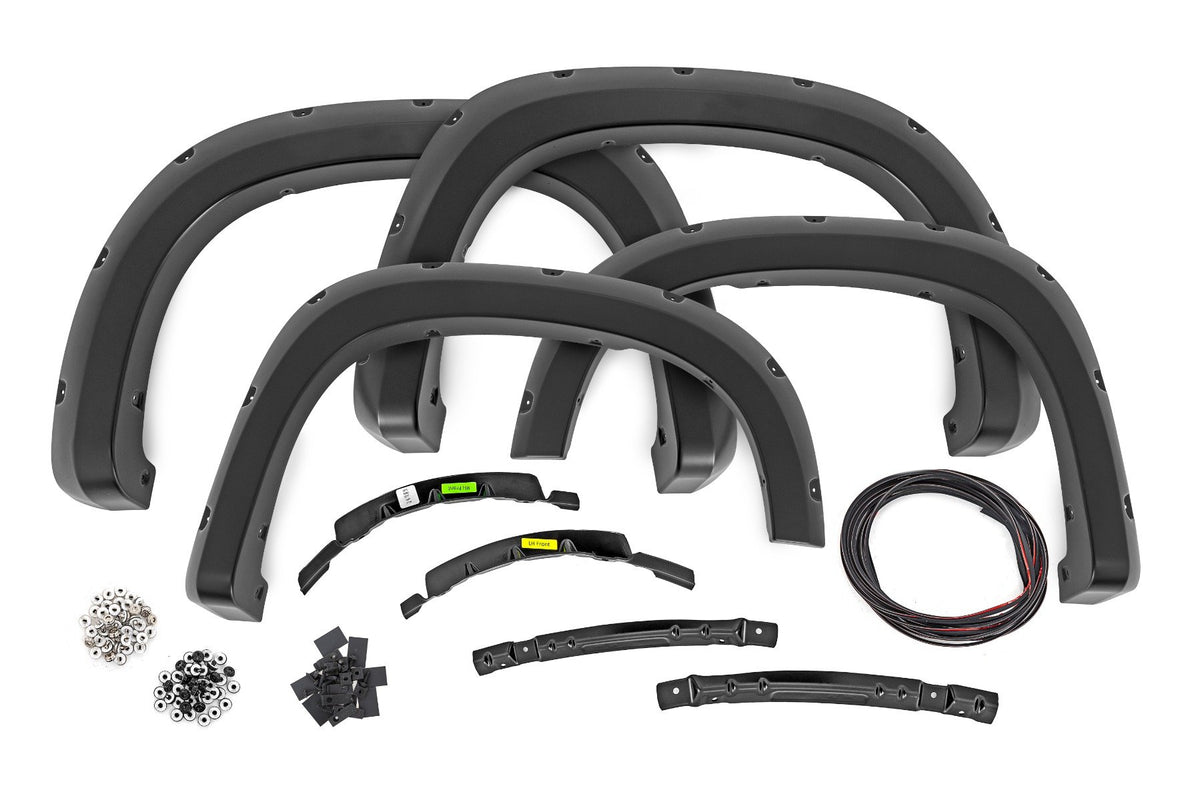 Pocket Fender Flares | GXD Sterling Grey Metallic | Chevy Silverado 1500 (22-24)