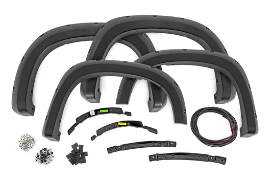 Pocket Fender Flares | GXD Sterling Grey Metallic | Chevy Silverado 1500 (22-24)