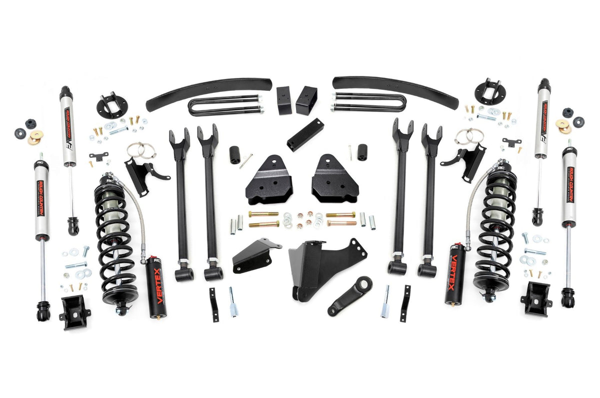 6 Inch Lift Kit  |  Gas  |  4 Link  |  No OVLDS  |  C/O V2 | Ford F-250/F-350 Super Duty (05-07)