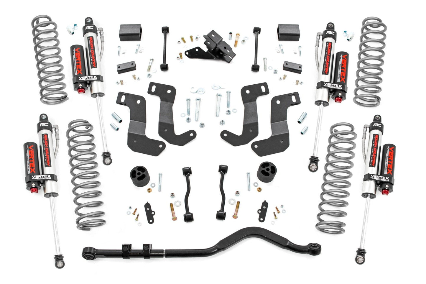 3.5 Inch Lift Kit | C/A Drop | Stage 1 | Vertex | Jeep Wrangler Unlimited (18-23)