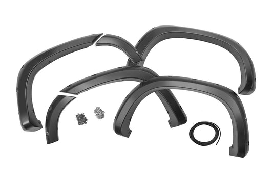 Pocket Fender Flares | GXG Tungsten | Chevy Silverado 1500 2WD/4WD (2019-2021)