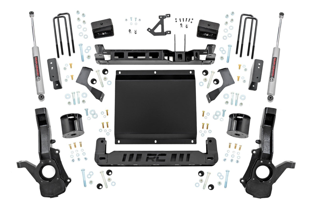 4 Inch Lift Kit | N3 Shocks | Chevy/GMC Canyon/Colorado 4WD (2023-2024)