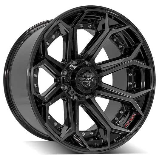 4PLAY Gen2 4P80R 22x12 8x170mm -44et in Brushed Black
