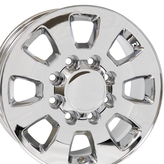 18" Replica CV75A fits GMC Sierra 18x8 Chrome