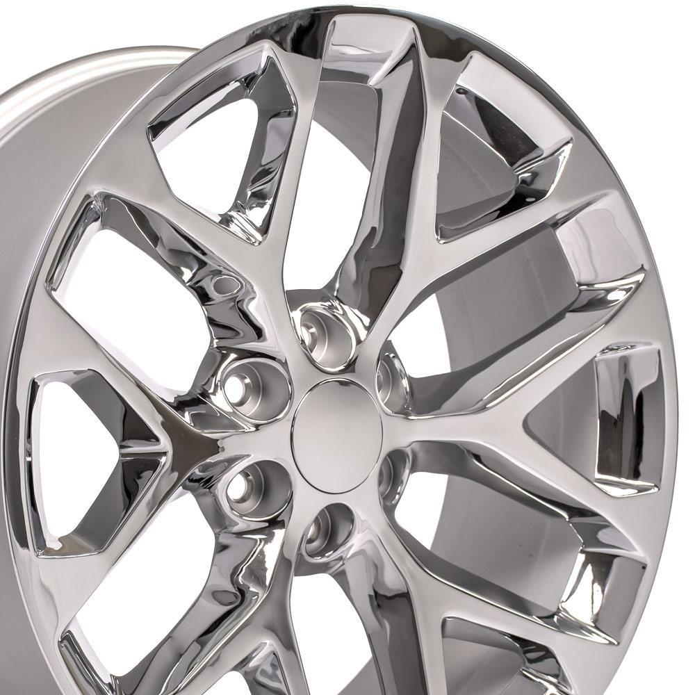 22" Replica CV98C fits Chevrolet Silverado 1500 22x9 Chrome