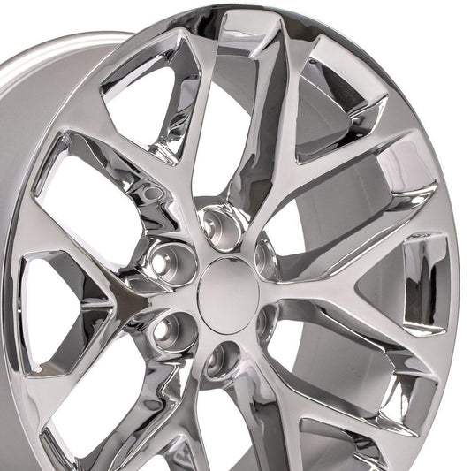 22" Replica CV98C fits Chevrolet Silverado 1500 22x9 Chrome