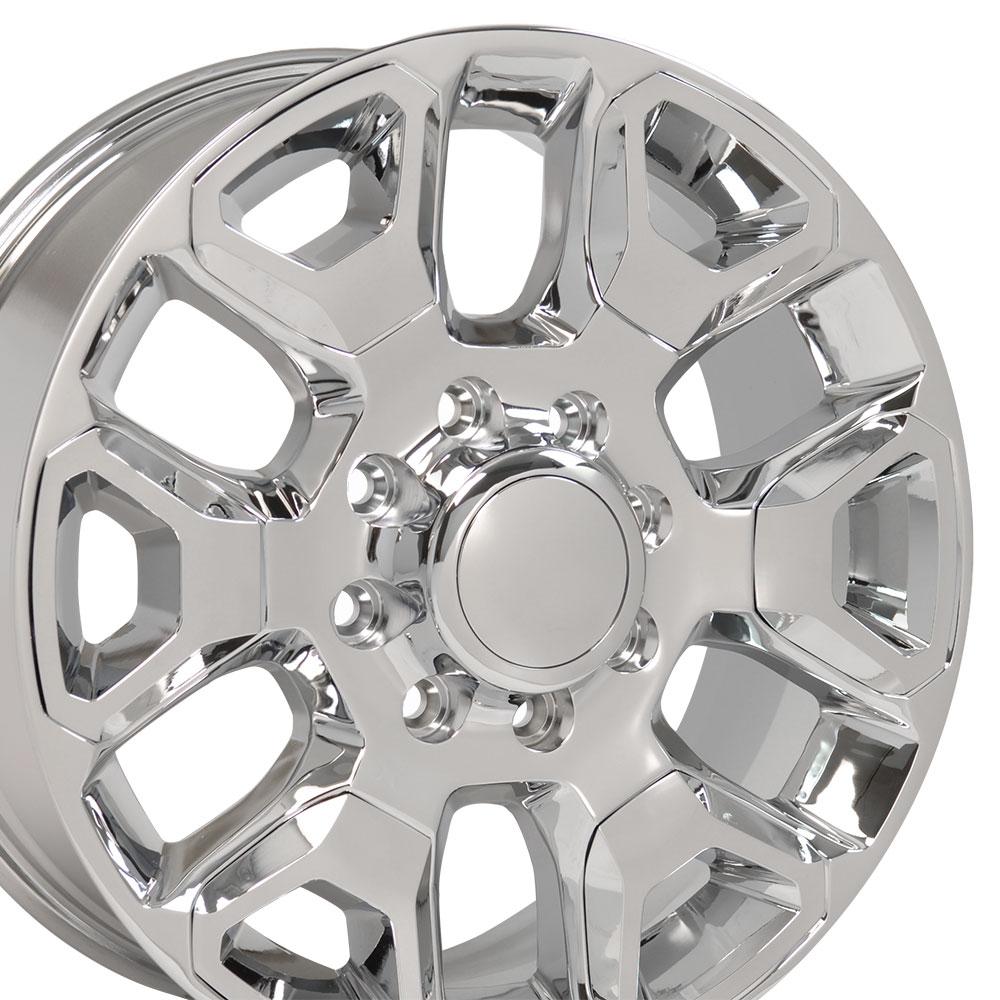 20" Replica DG66 fits Dodge RAM 25003500 20x8 Chrome