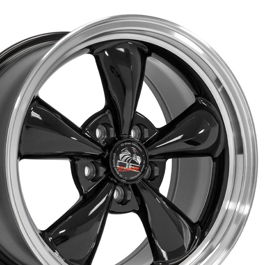 17" Replica FR01 fits Ford Mustang Bullitt 17x9 Black