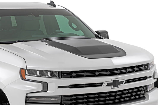 Hood Scoop | GB8 Mosaic Black | 2019-2024 Silverado 1500