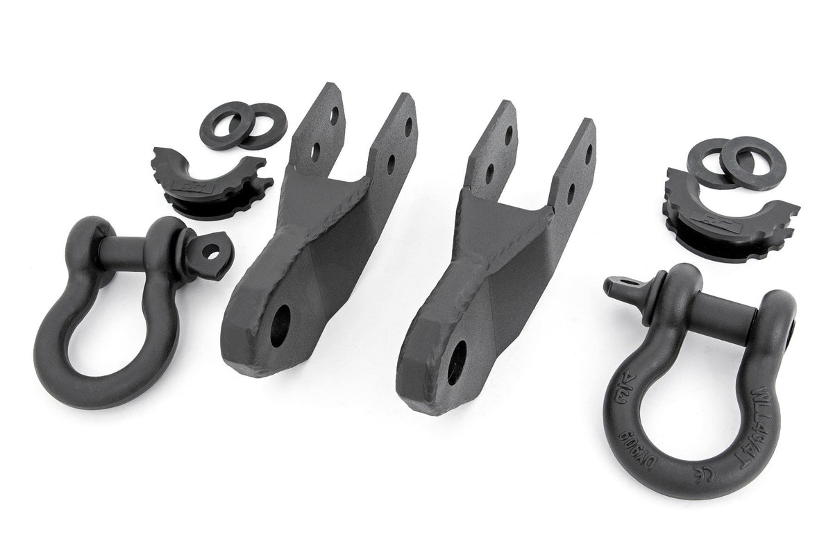Tow Hook to Shackle Bracket | D-Ring Combo | Chevy Colorado 2WD/4WD (15-22)