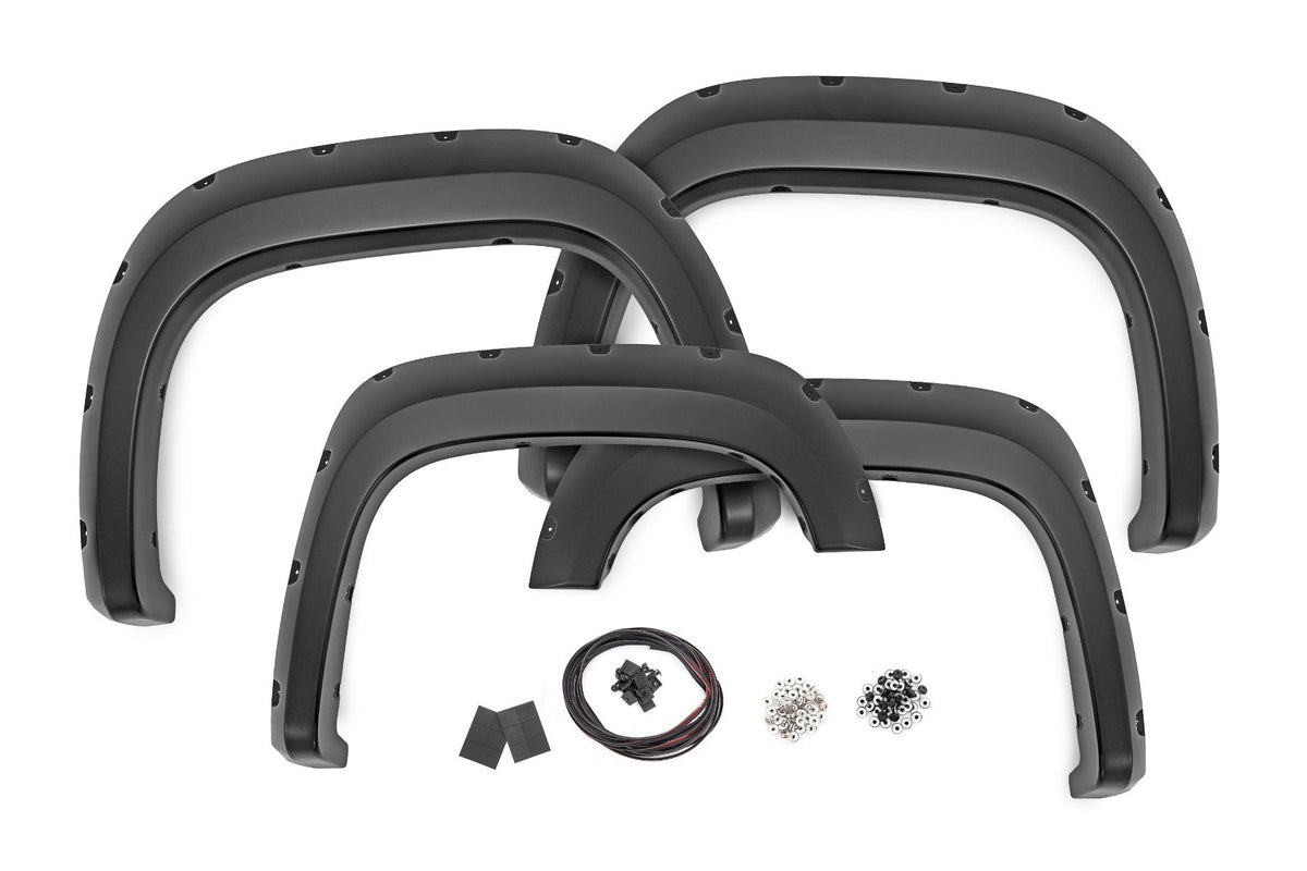 Pocket Fender Flares | GIW Graystone | 6'7" & 8' Bed | GMC Sierra 1500 (07-13)